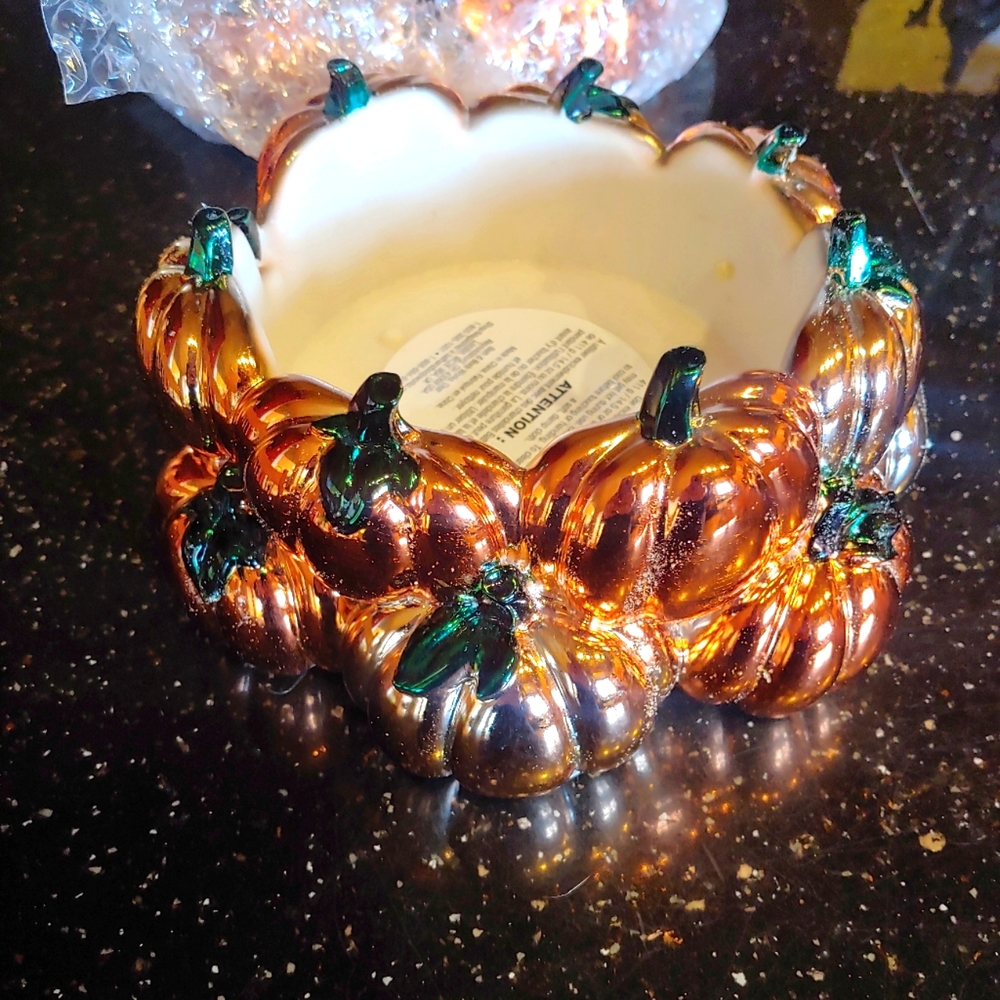 2 Bath & Body Works Holiday Candle Holders